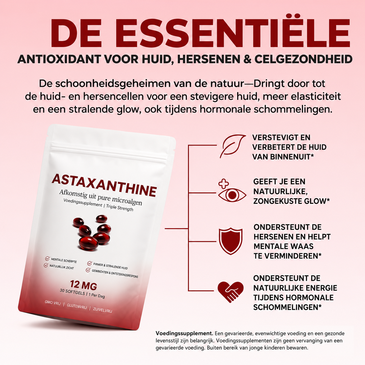 Astaxanthin 12mg Softgels